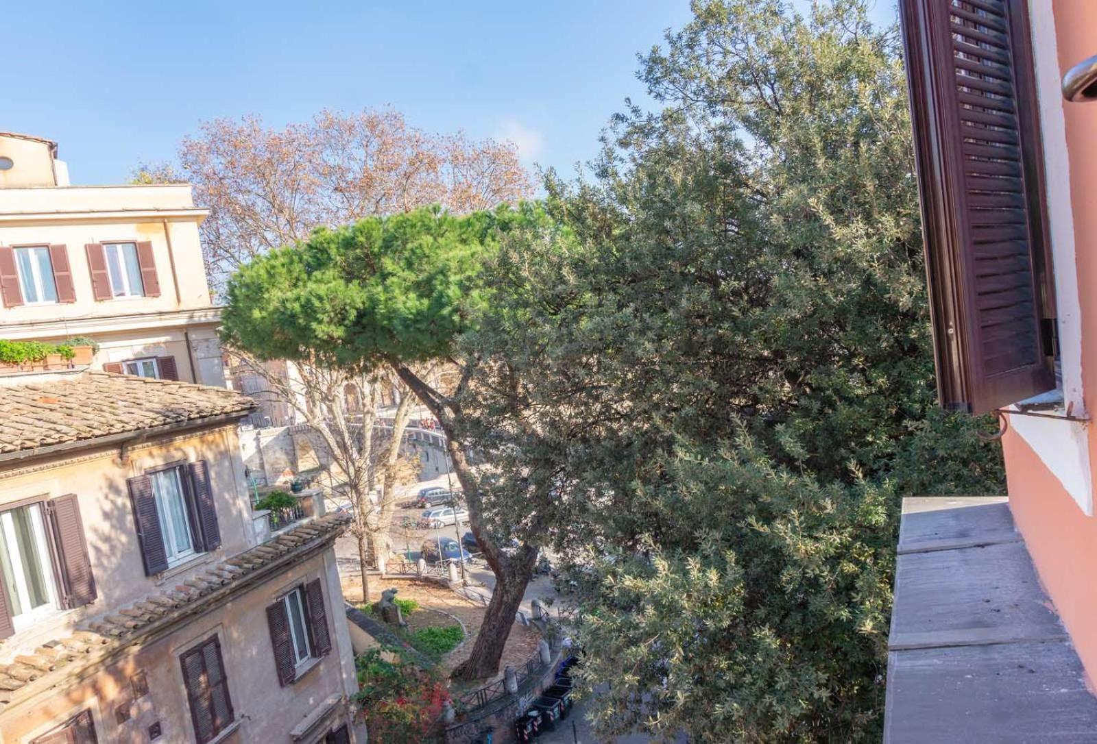Lusso E Panorama Senza Paragoni, Loft Trastevere Rome Buitenkant foto